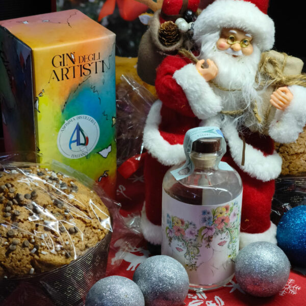 Panettone Artigianale e Bottiglia di Gin/Liquore Artigianale - immagine 5