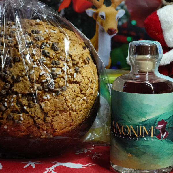 Panettone Artigianale e Bottiglia di Gin/Liquore Artigianale - immagine 4